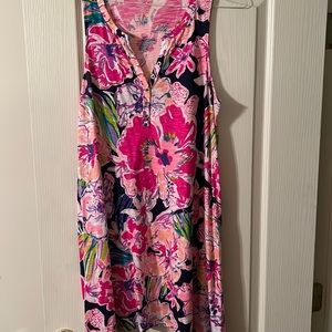 Lilly Pulitzer size large, sleeveless cotton dress